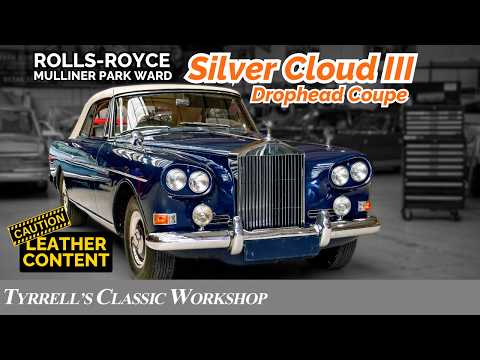 Expert Connolly Leather Restoration - Rolls-Royce Silver Cloud III  | Tyrrell's Classic Workshop