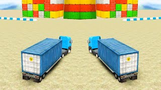 Cargo Delivery Truck Parking Simulator Games 2021 - Offroad Truck Simulator - GamePlay CDTP02