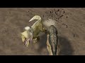 Alioramus VS Bagaceratops Path Of Titans PVE