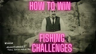 How To Win Fishing Challenges in Rdr2