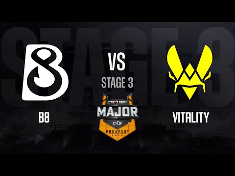 B8 vs Vitality | StarLadder Budapest Major 2025 - STAGE 3 - Day 2