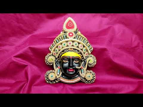 Decorative Face of Maa Kali video