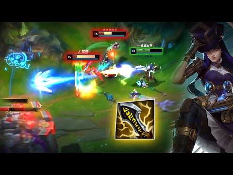 1300LP Caitlyn : His Mechanic is too CLEAN - E.sub