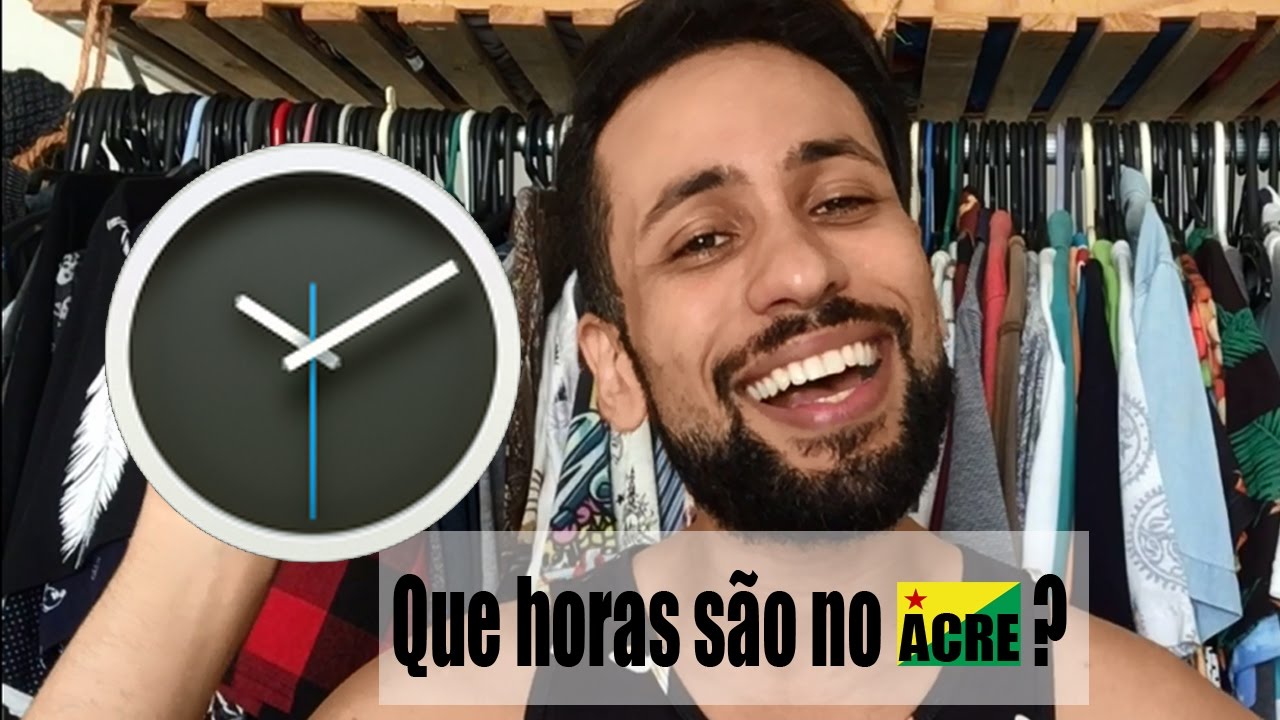Que horas são aí no Acre: o fuso horário acreano