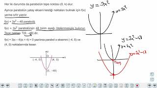 Eğitim Vadisi AYT Matematik 2.Föy İkinci Dereceden Fonksiyonlar Konu Anlatım Videoları