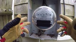 How do I turn my power back on? How to remove and reinstall your meter