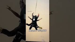 Download lagu Skydiving Cost & Full Process 🪂 #techiela #shorts #techshorts #skydiving mp3