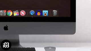 How to Hide Recent Apps from Dock in macOS Mojave