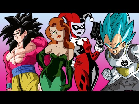 Two Saiyans Play UNO With Harley And Ivy