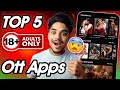 Top 5 Bold Web Series Apps Hot Web Series Kaise Dekhe 2025 Best 5 Best Ott Apps Legal Method