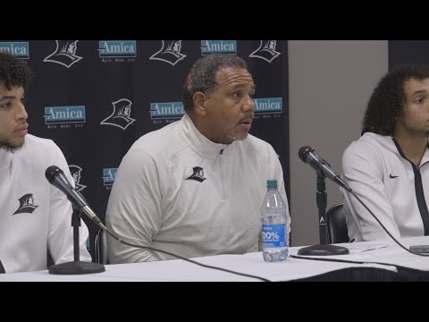 10.29.22 Assumption at Providence MBB Exhibition Game Postgame Press Conference