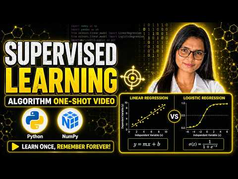 6 Supervised Machine Learning Full Course Numpy Code From Scratch