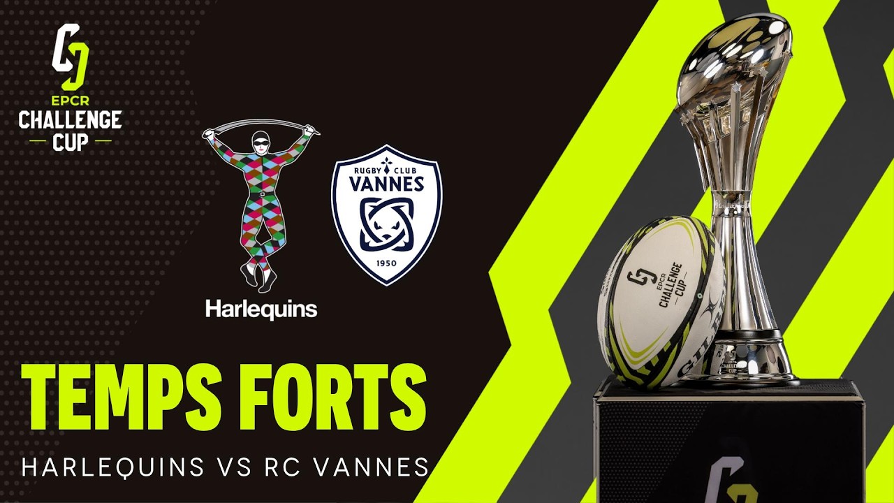 Temps Forts - Harlequins v RC Vannes │ EPCR Challenge Cup 2026/27