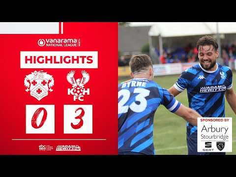 📺 HIGHLIGHTS | 24 Sep 22 | Kettering Town 0-3 Harriers
