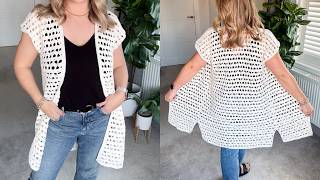 The Summer Crochet Top you NEED to make! EASY Tutorial