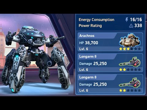 mech arena Arachnos longarm 8 | mech arena gameplay | mech arena