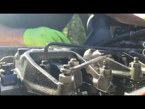 Valve overlap series 60 detroit plus valve and injector adjustments