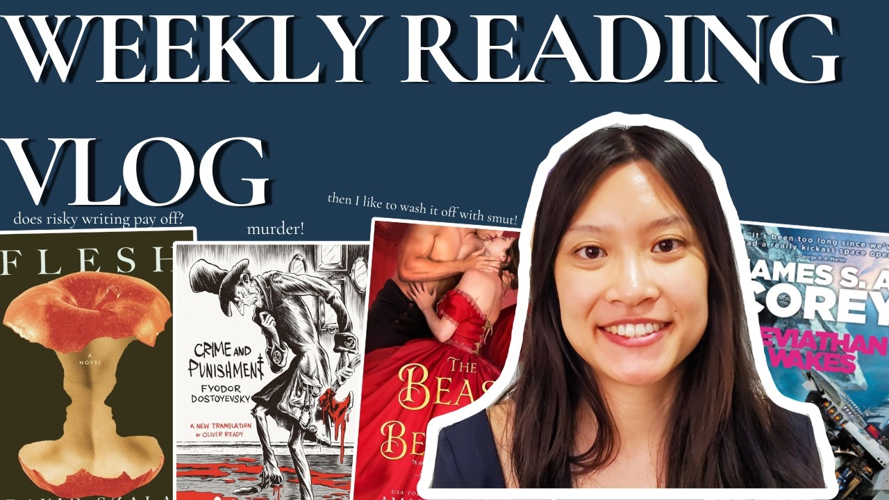 Weekly Reading Vlog #1 | How much can I read in a week working in an 8-5??