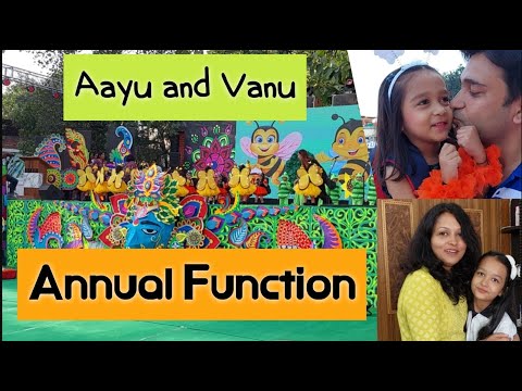 Aayu and Vanu Ka Annual Function 🎊🎉💃🤩 | Annual Function | Aayu and Vanu
