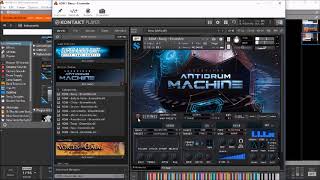 Video thumbnail for ANTIDRUM MACHINE by Soundiron for NI Kontakt - The BIG Soundtest Demo by The Sound Test Room