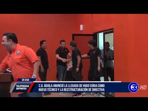 #Teleprensa33 | Águila anunció el retorno del entrenador Hugo Coria