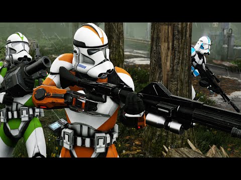 Clones Siege FOREST FORTRESS Defenses! - XCOM 2: Clone Wars Conversion Mod S4E10