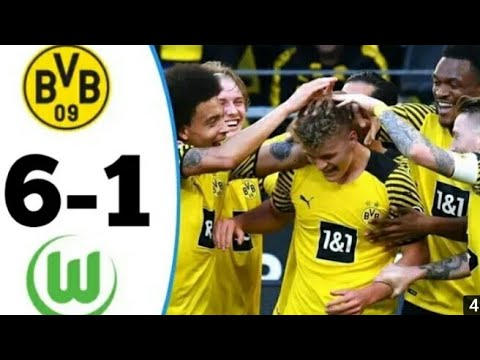 DORTMUND vs WOLFSBURG 6-1 All goals & Extended highlights 2022 HD 