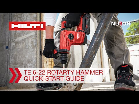 Hilti TE 6-A22 Cordless Rotary Hammer