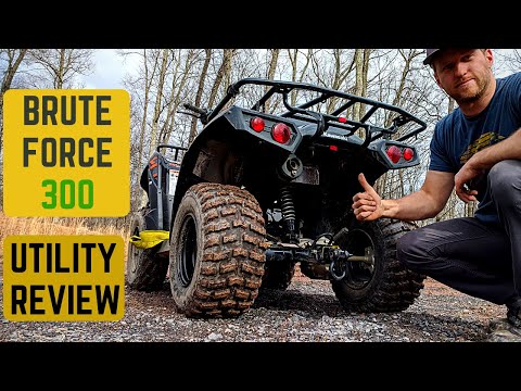 Kawasaki Brute Force 300 | Utility Work Review