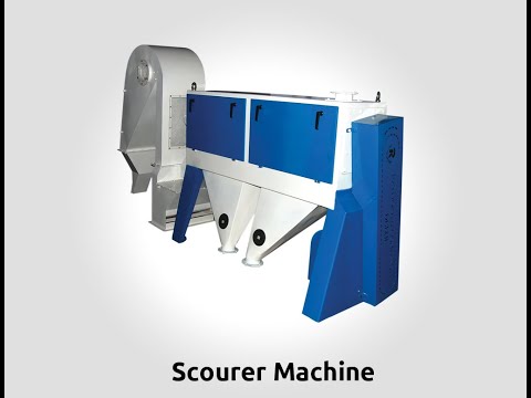 Horizontal Scourer Machine, 3-15 HP