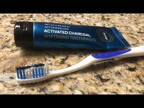 Active Wow Activated Charcoal Toothpaste Review