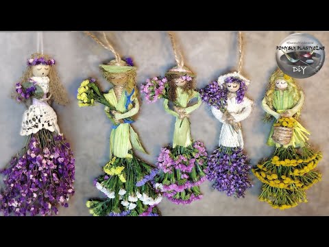 Jak robić laleczki​ z kwiatów - Pomysły Plastyczne DiY