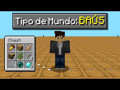 I Survived 7 Days in a World of Chests in Minecraft Hardcore - Mini Movie