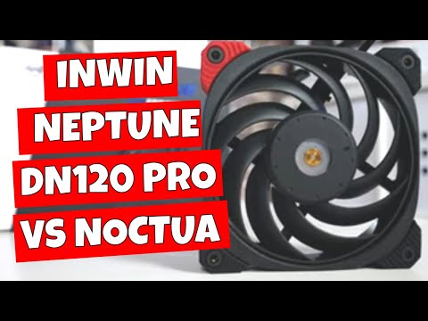 Noctua NF F12 vs Inwin Neptune DN120 Pro Static Pressure Optimised 120mm PWM PC Case Fan