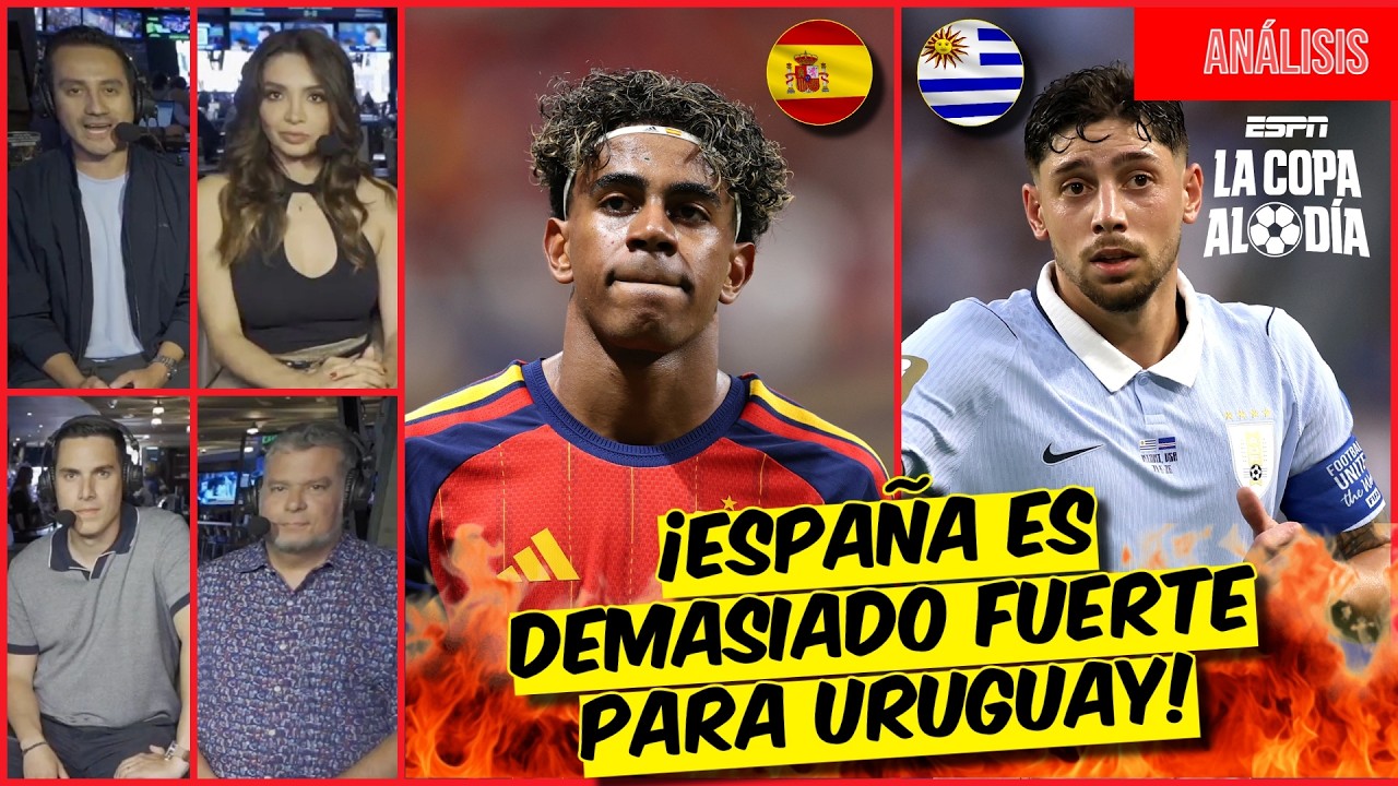 URUGUAY CAERÁ ante ESPAÑA en su PARTIDO MÁS IMPORTANTE. No TIENE SUFICIENTE FÚTBOL | La Copa Al Día