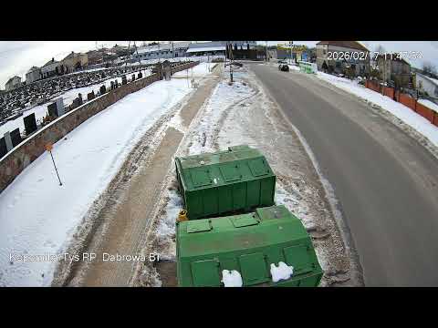 Dąbrowa Białostocka, parking cmentarza