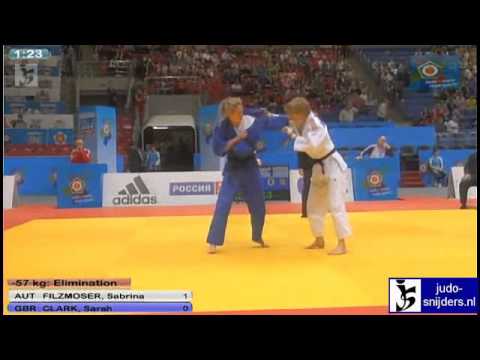 Sabrina Filzmoser (AUT) - Sarah Clark (GBR) [-57kg]