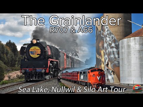 Heritage Train Street-Run the Broadway | 707 Operations - The Grainlander: Weekender to Sea Lake