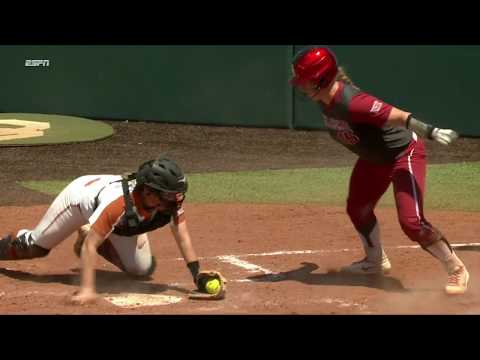 Craziest Softball Play at the Plate Ever!