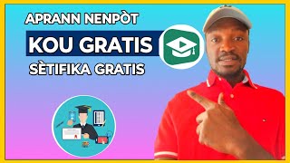 🟢 Kòman w aprann nenpòt kou an Liy gratis AK (sètifika gratis)