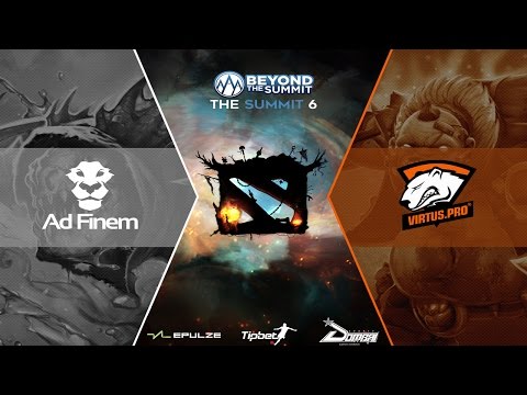 Ad Finem vs Virtus Pro  2-1 bo3 The Summit 6 EU Quals 2016