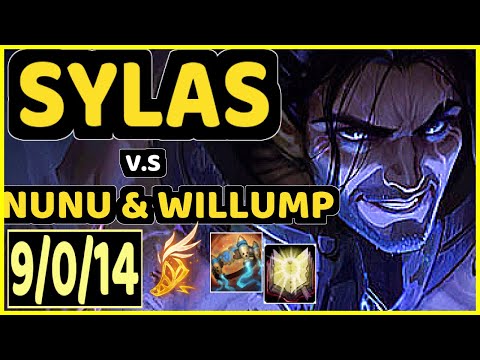 MAXLORE (SYLAS) vs NUNU & WILLUMP - 9/0/14 KDA JUNGLE CHALLENGER GAMEPLAY - EUW