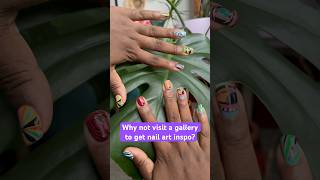 Why not visit a gallery for nail art inspo? I went to the Tate & discovered Pacita Abad #nailart