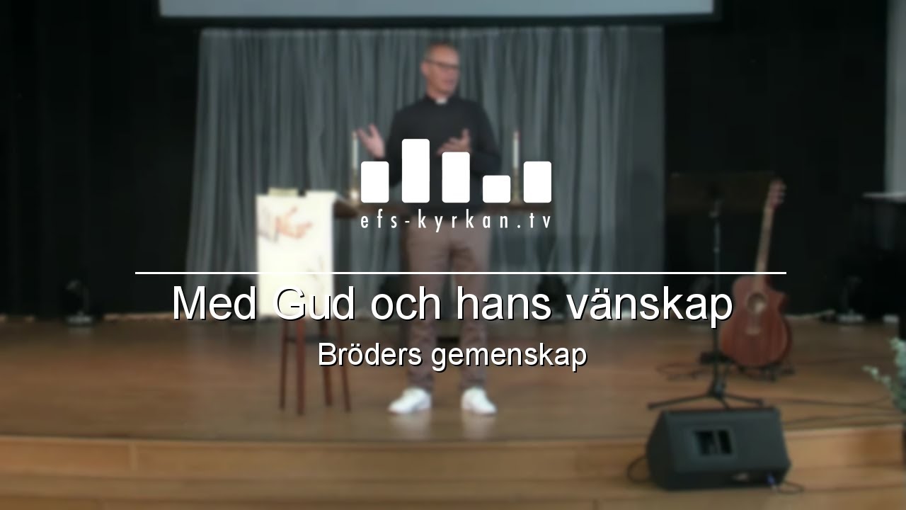Med Gud och hans vänskap