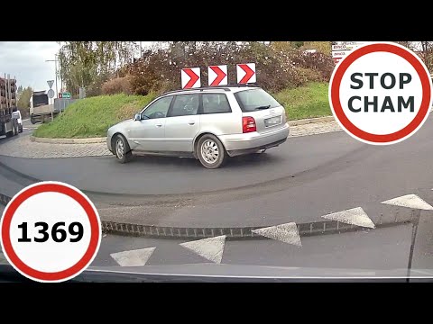 Stop Cham #1369 - Niebezpieczne i chamskie sytuacje na drogach
