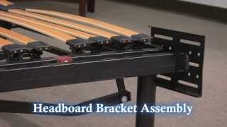 Adjustable Platform Frame Headboard/Footboard Bracket