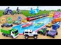 Truck Cars Wobble Disassemble Assemble Container Truck Toys Racing Cars Police Cars Kato Tru
