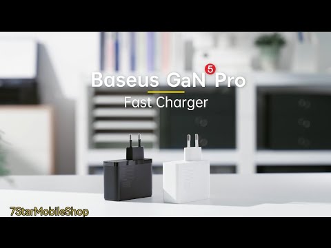 Адаптер сетевой Baseus Type-C to Typc-C cable GaN5 Pro Fast Charger |1USB/1Type-C, PD/QC, 100W/3A| (CCGP090202) - фото 1 - id-p2694824557