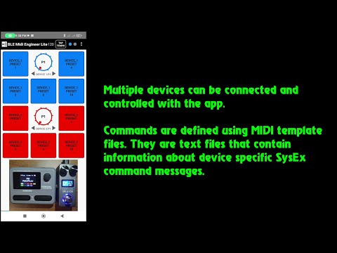 BLE MIDI Engineer - controlling multiple devices