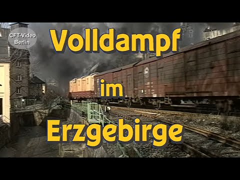 Volldampf im Erzgebirge.